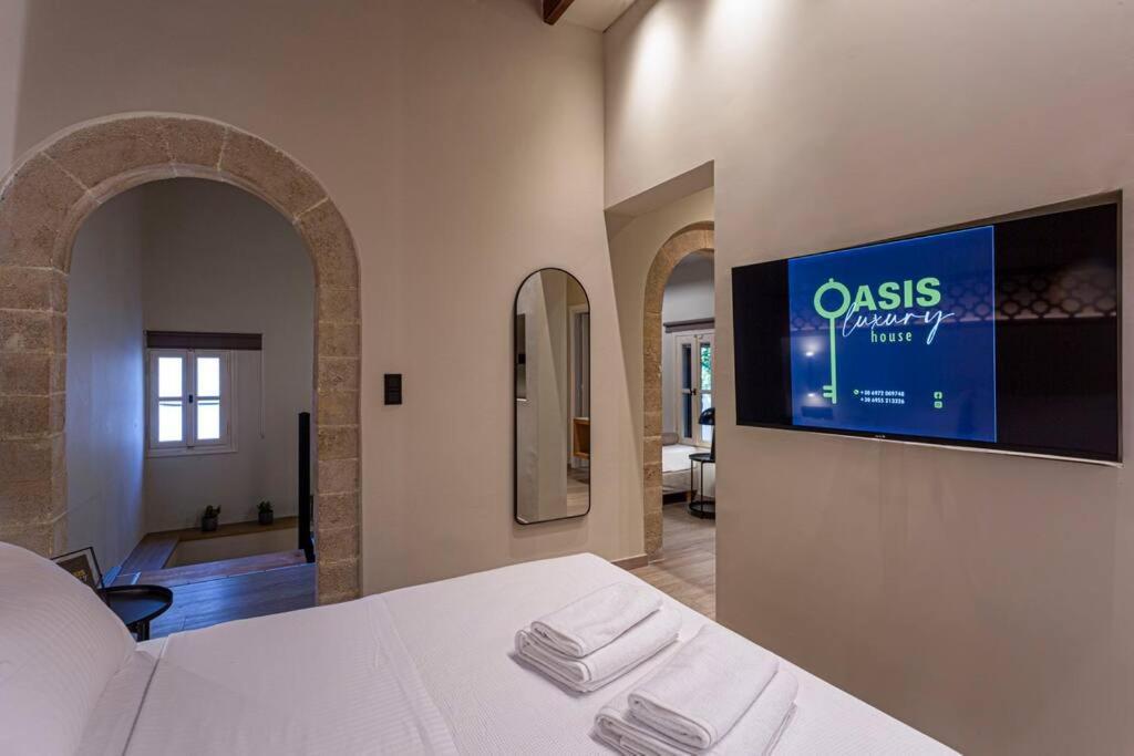 Вилла Oasis Luxury House Родос Экстерьер фото